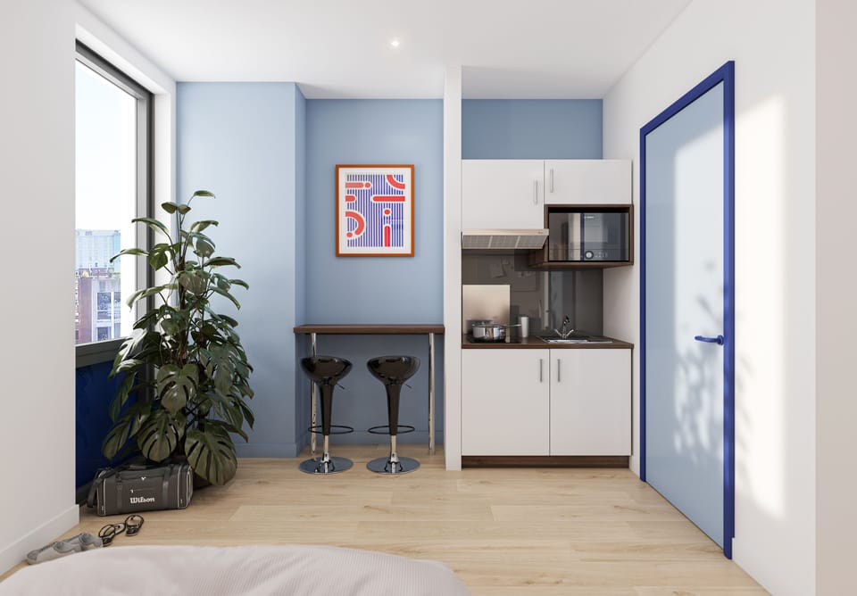 Studio, Non Smoking | Private kitchen