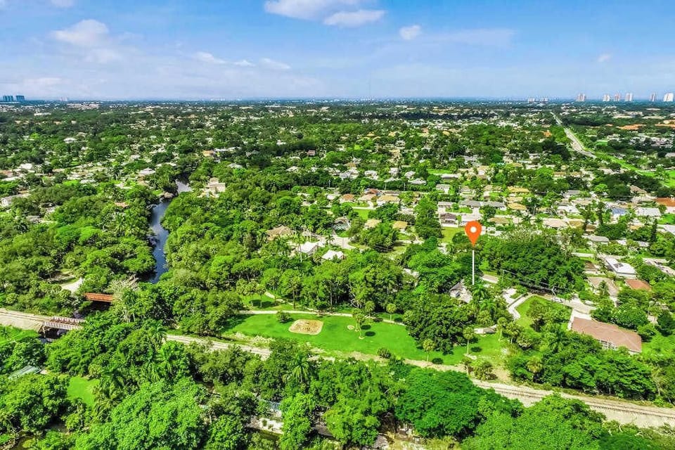 Aerial view