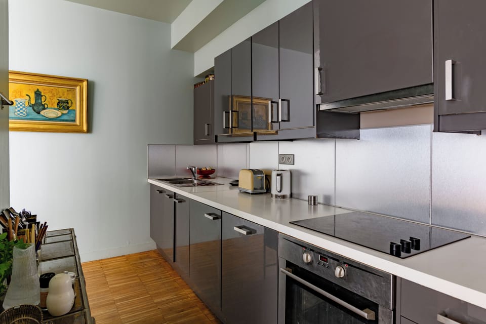 Apartment, Courtyard View | Private kitchen