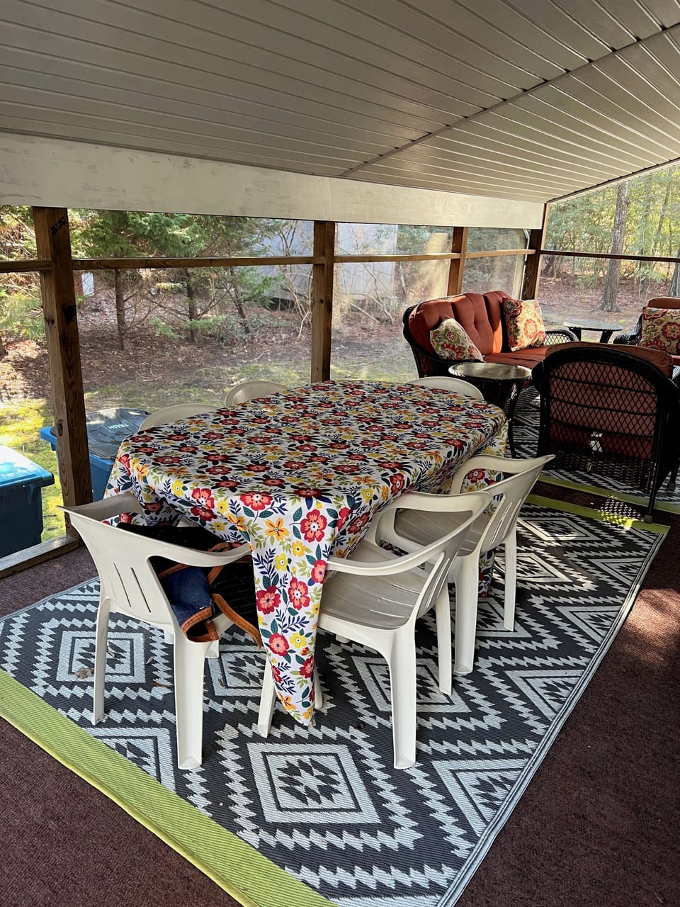 Relax on the screened-in porch with peaceful Ocean Pines views—perfect for morning coffee or evening unwinding