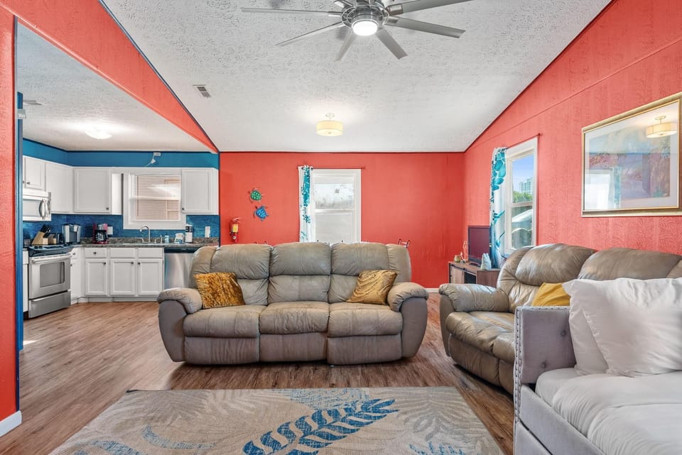 Bright, airy, and designed for relaxation. 