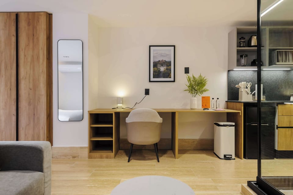 Comfortable and functional desk