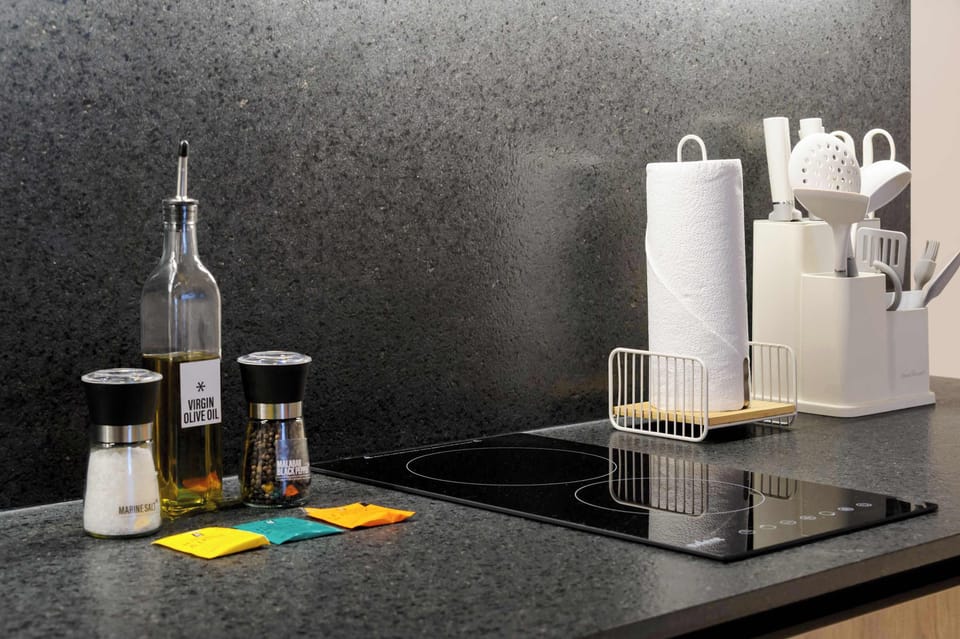 Clean and welcoming kitchen
