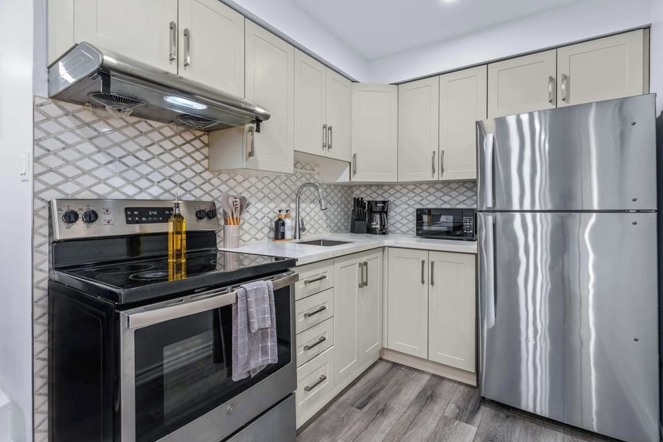 Well-equipped kitchen for easy meal preparation.