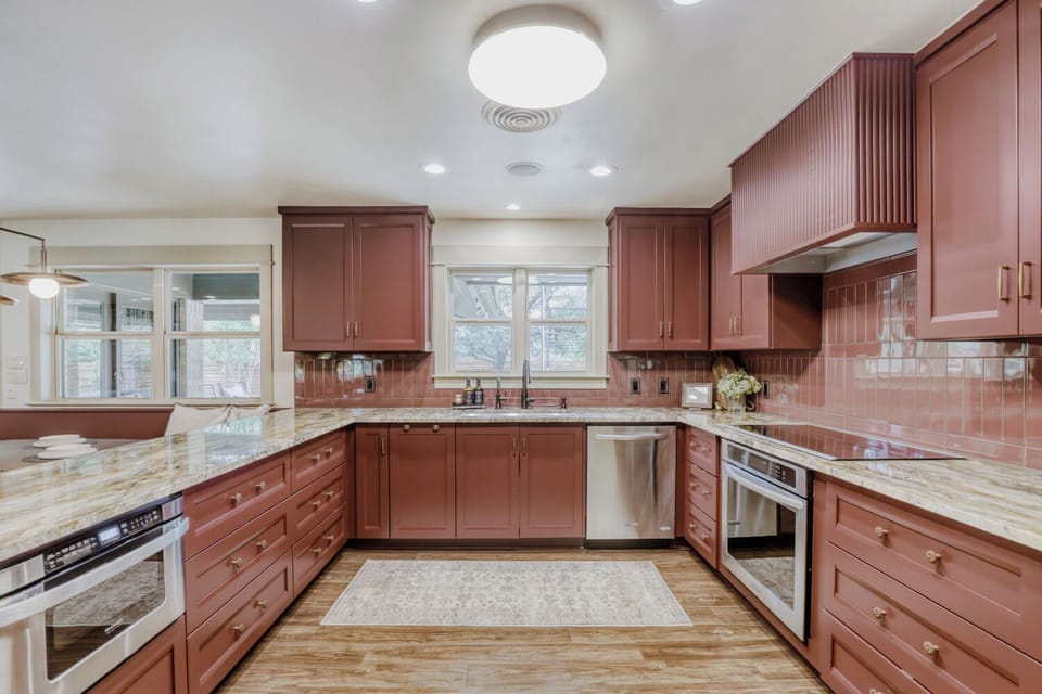 Thoughtfully designed kitchen and dining space with natural light, modern touches, and a welcoming flow
