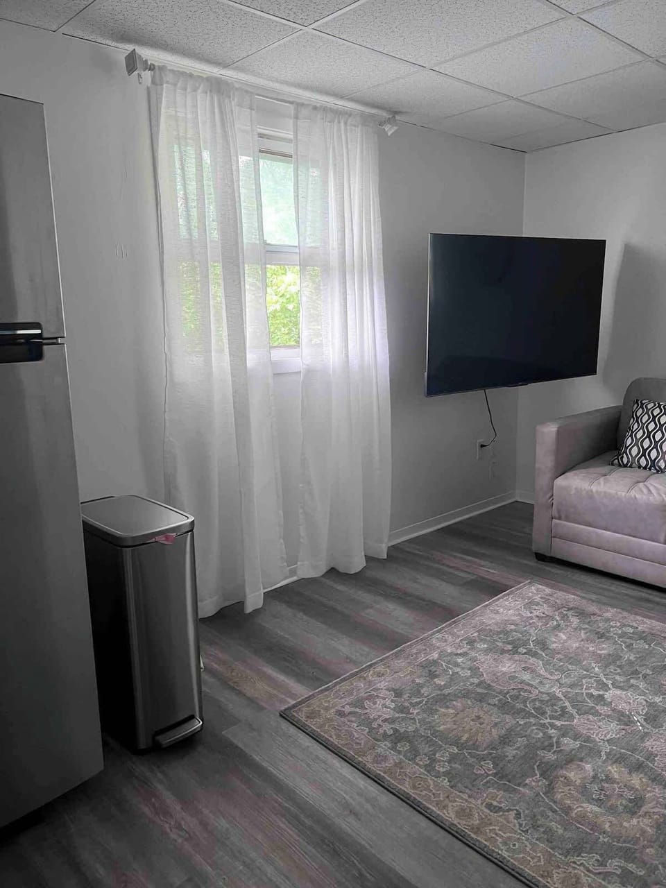Living room, Roku TV