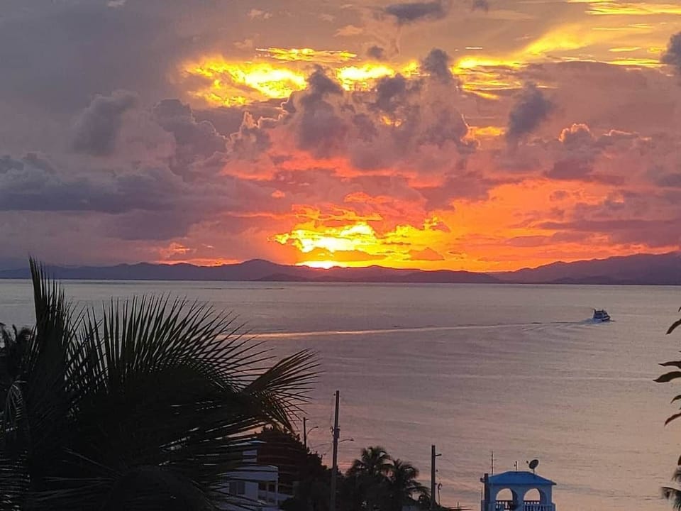 Sunsets from the Living room Balcony never disappoint! 