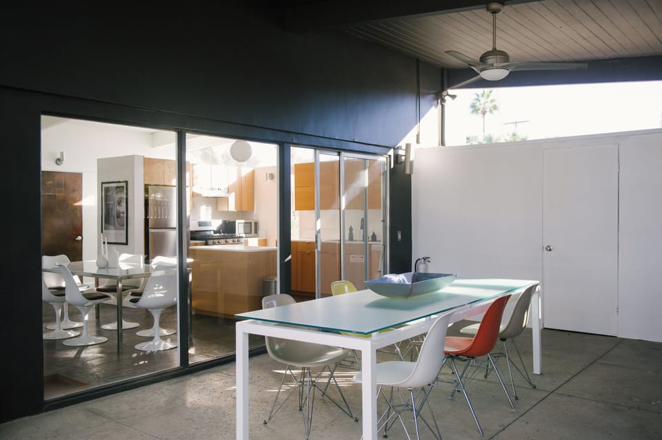 Dine indoors or outdoors