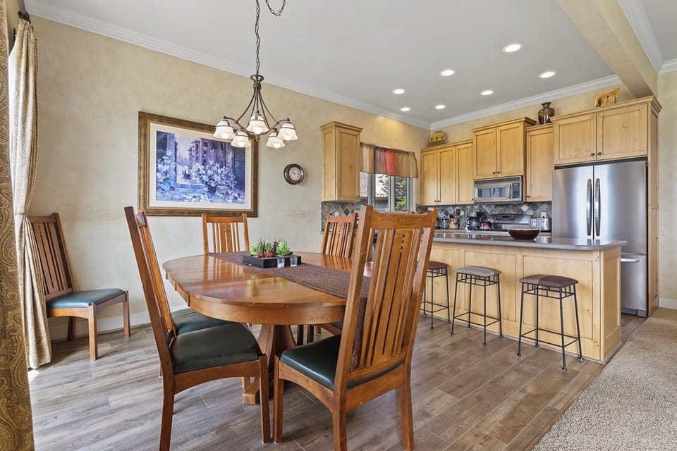 Warm and welcoming dining area for shared meals and memories