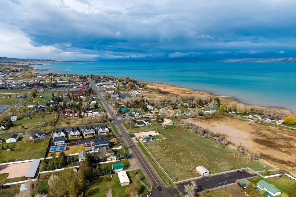 Endless lake views paired with charming small-town surroundings.