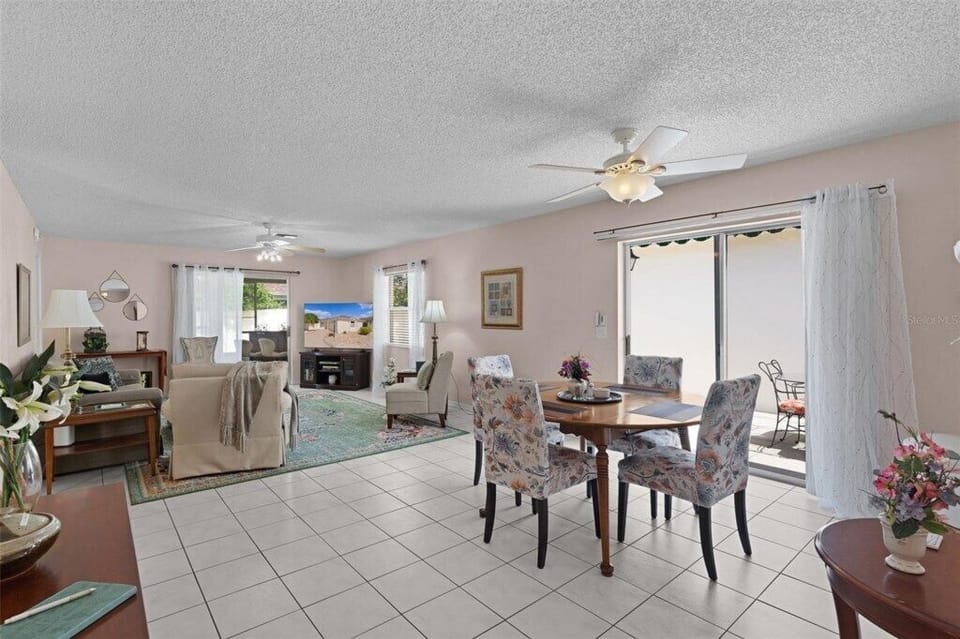 Open floor plan.  View from entrance.