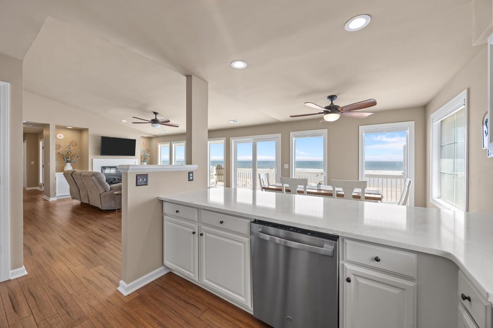 Well-stocked kitchen