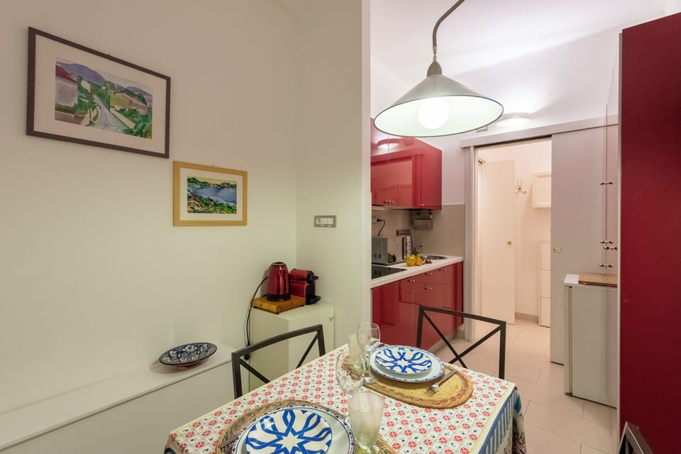 Kitchen and dining area