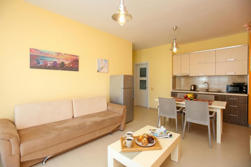Living and dining room