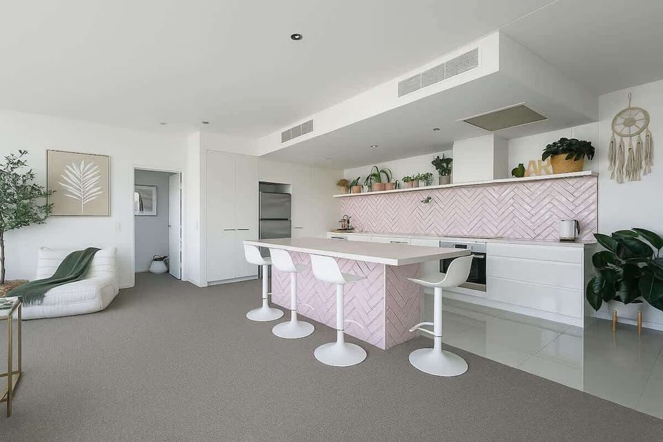 Open dining and kitchen ideal for entertaining