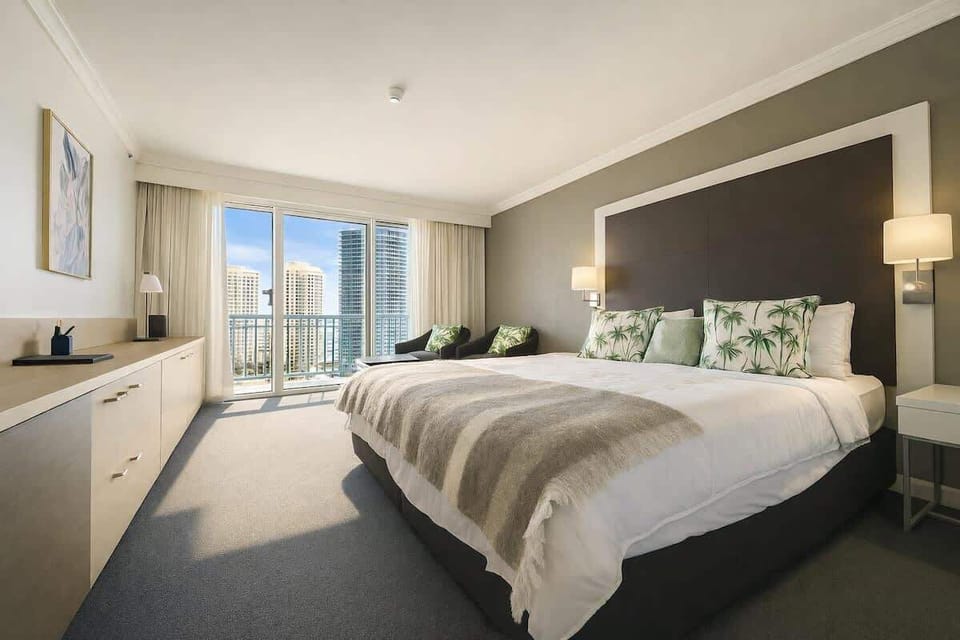 King bedroom with hotel-style comfort