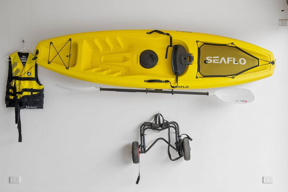 complimentary use of kayak