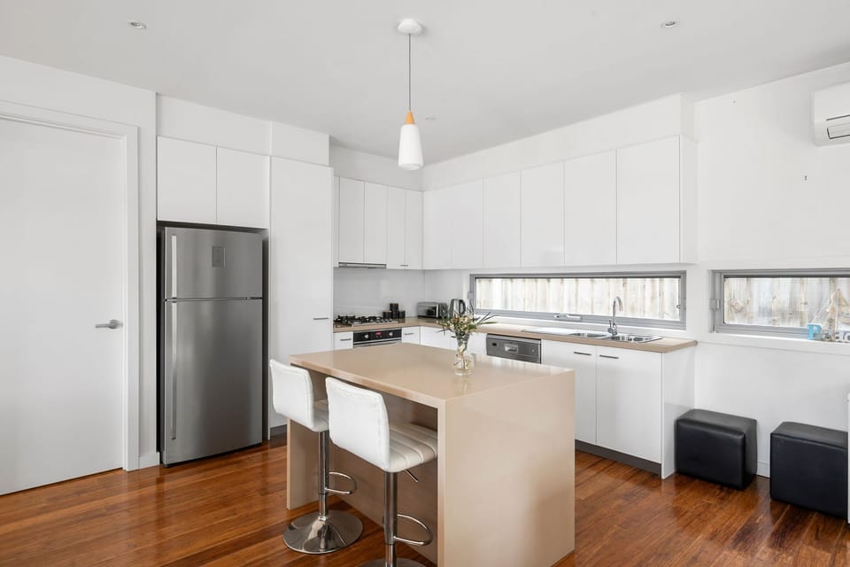 modern kitchen for easy holiday cooking!