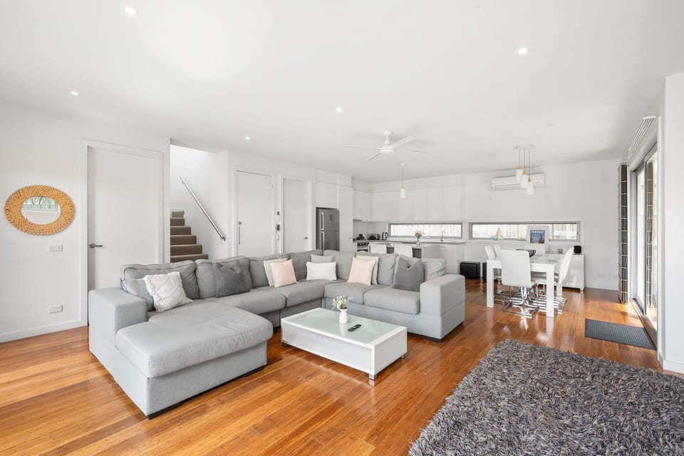 Relaxed ground floor living and entertaining