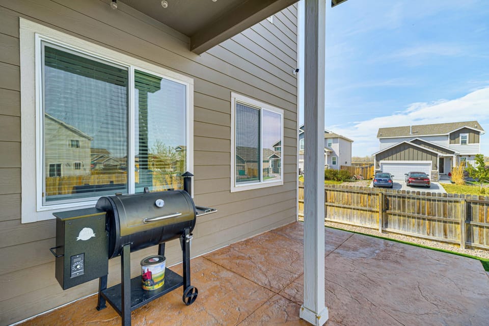 Back Patio | Pellet Grill