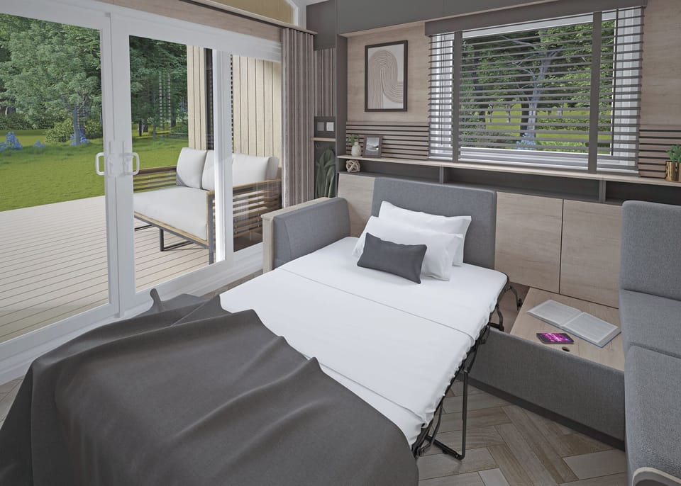 Bed, House