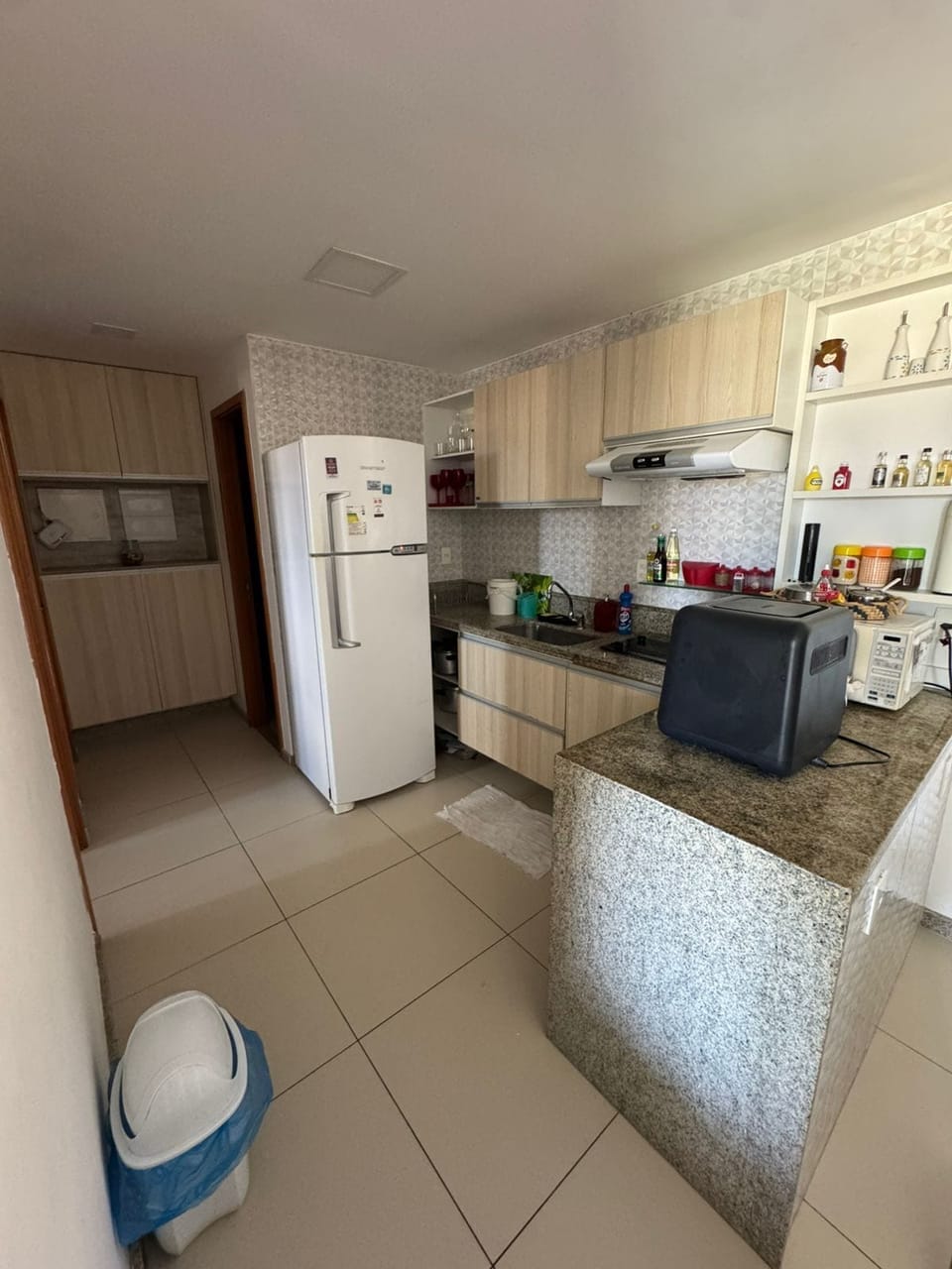 Family Apartment, Pool View | Private kitchen