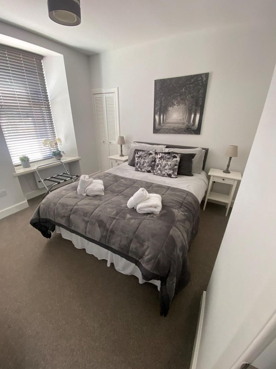1 bedroom, iron/ironing board, bed sheets