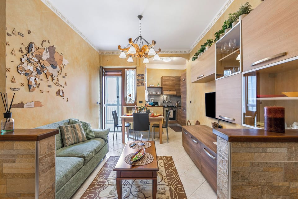 Honeymoon Apartment, 1 Bedroom, Balcony (La Torinese) | Living area