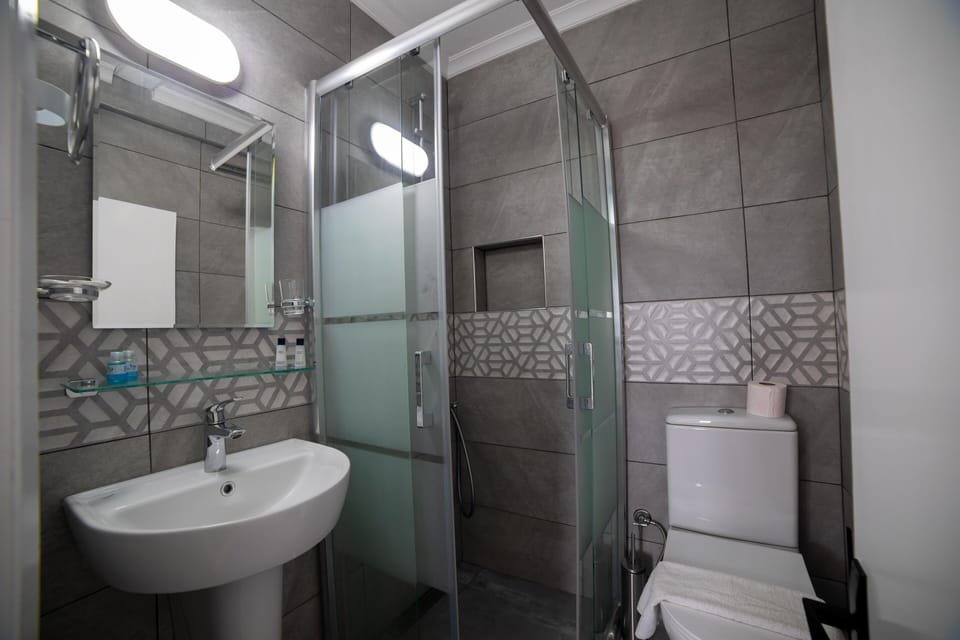 Triple Room | Bathroom | Shower, free toiletries, hair dryer, bathrobes