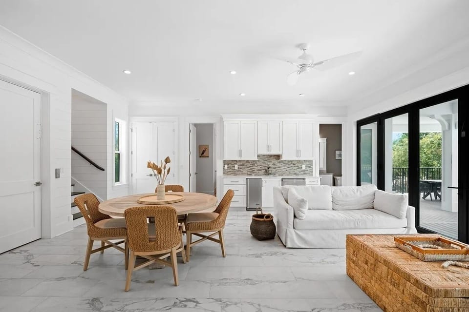 Spacious and open