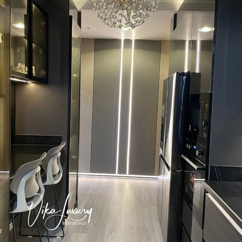 Apartment, Patio | Private kitchen