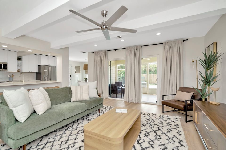 Space to spread out while staying connected