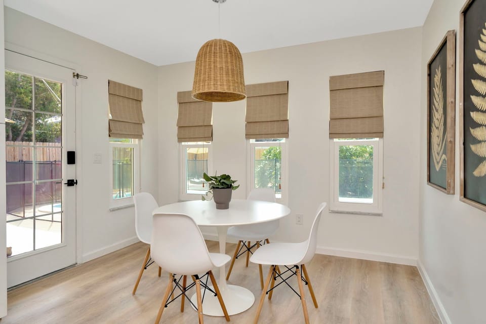 Light-filled spaces that invite you to settle in and stay awhile