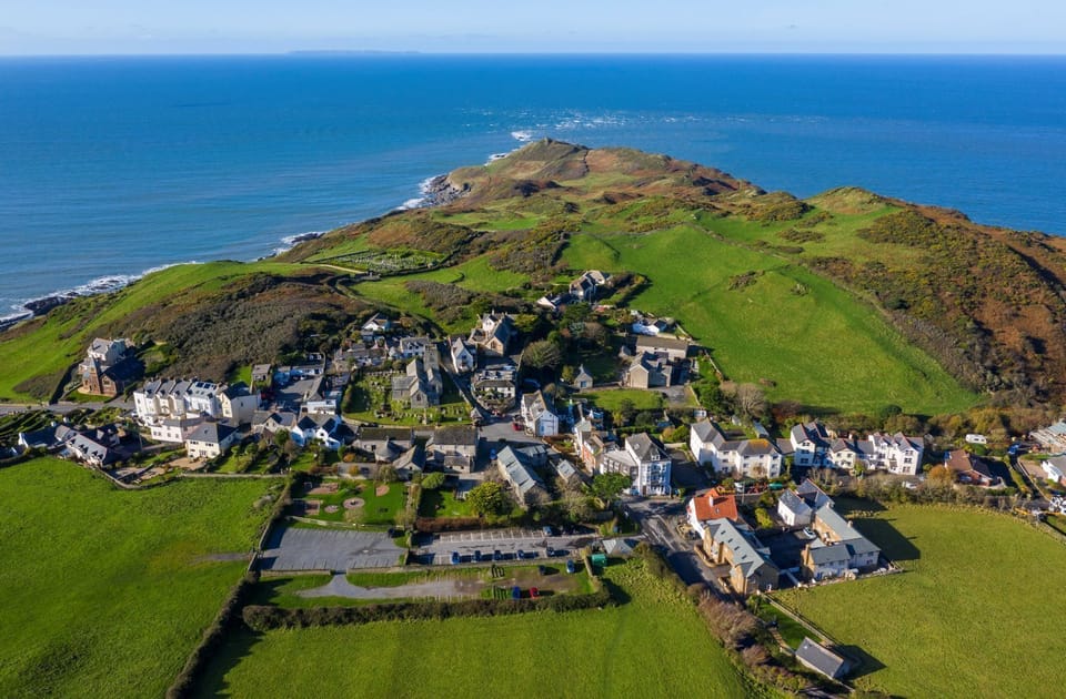 4 Adas Terrace Aeriel View Of Mortehoe