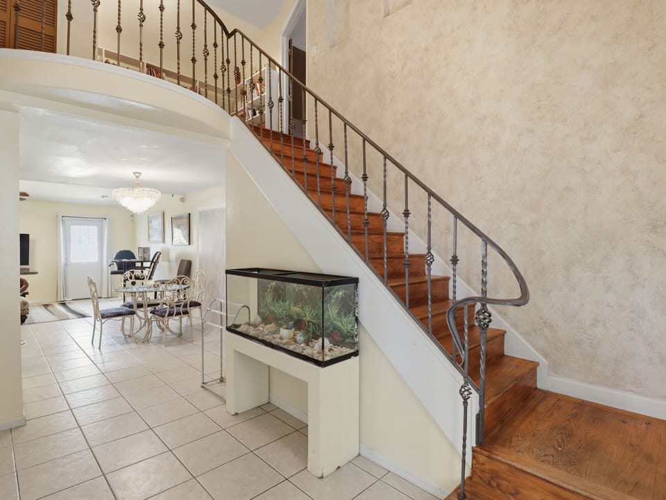 Architecture, Building, House, Staircase, Indoors