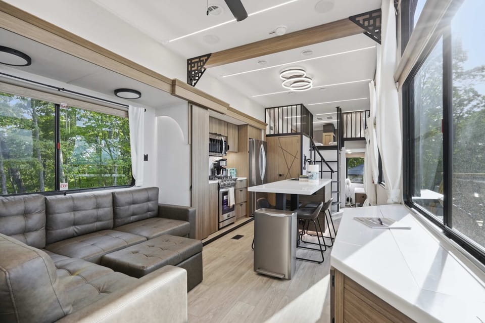 Living Room and Kitchen