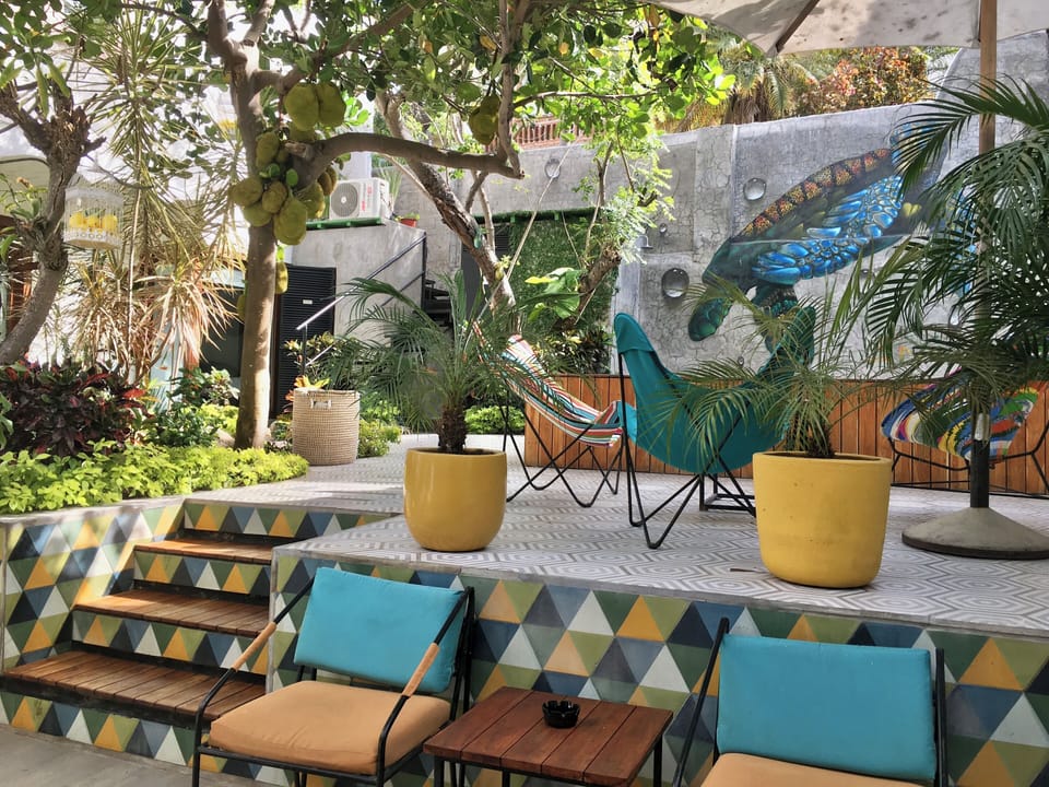 Lobby sitting area