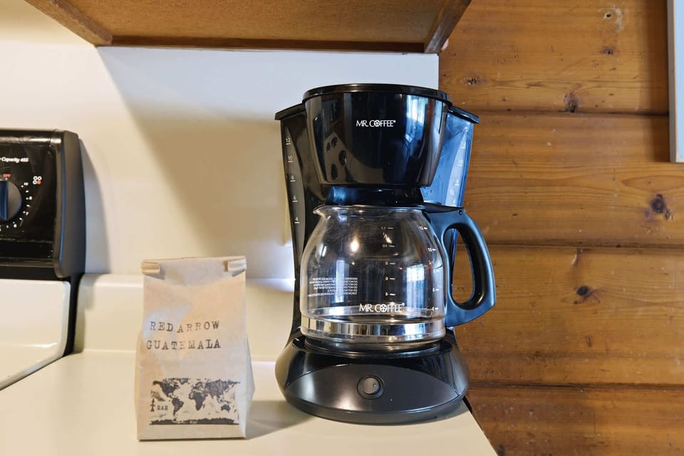 Early mornings feel better with fresh coffee and cool Michigan air.
