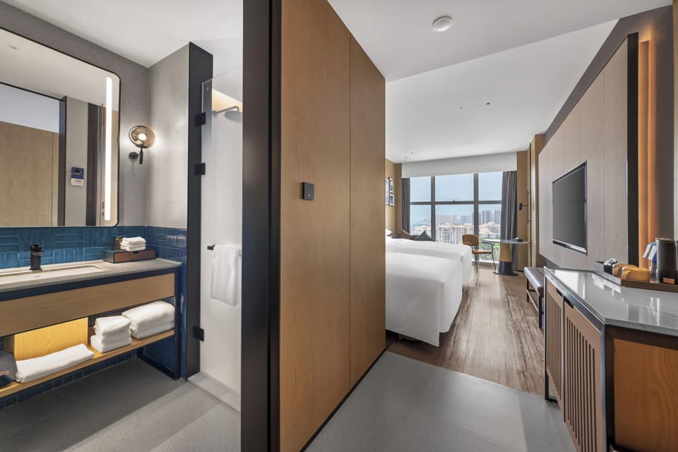 Superior Room, 2 Double Beds, City View | In-room safe, individually furnished, desk, blackout drapes