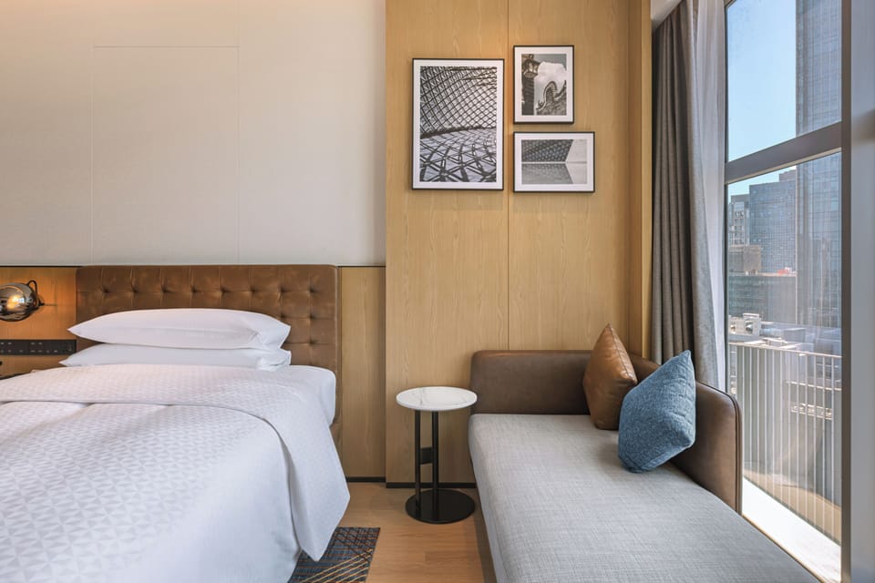 Superior Room, 2 Double Beds, City View | In-room safe, individually furnished, desk, blackout drapes