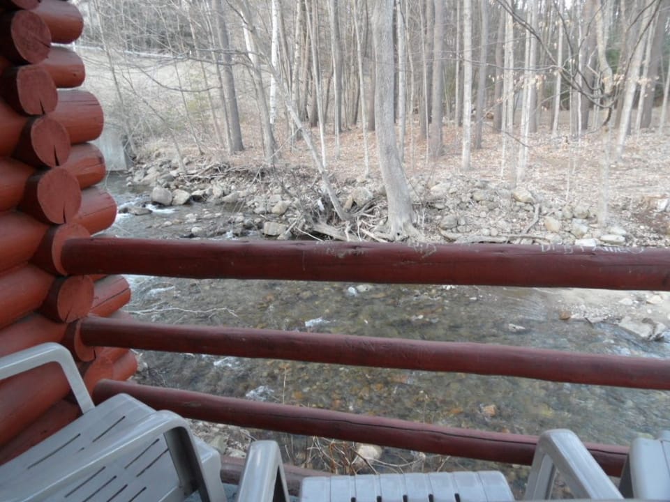 Log Cabin On The Brook With Two Beds | Terrace/patio
