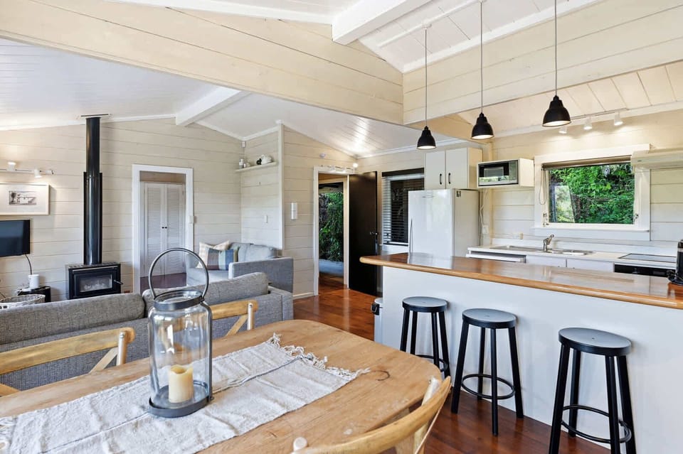 Kitchen island with bar seating