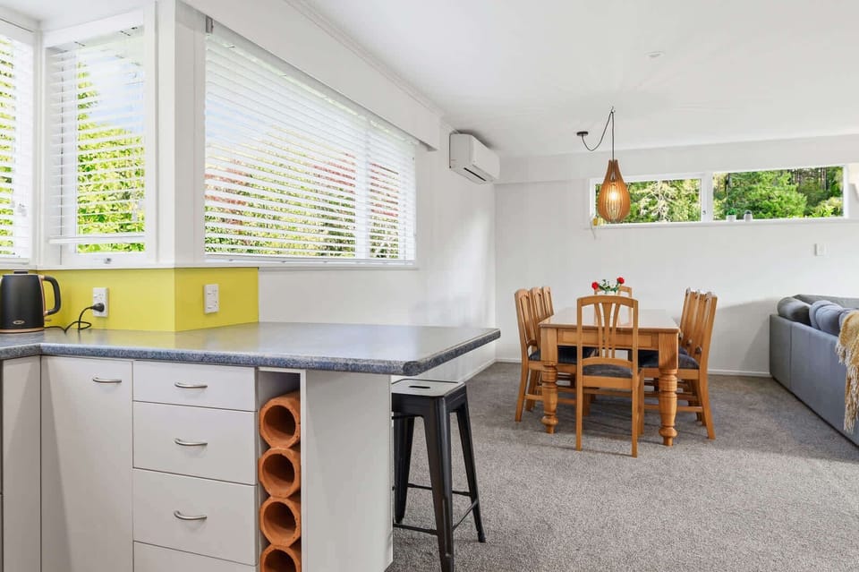 Kitchen and dining area