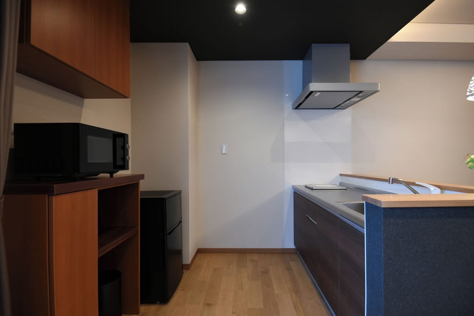Condo | Private kitchen | Fridge