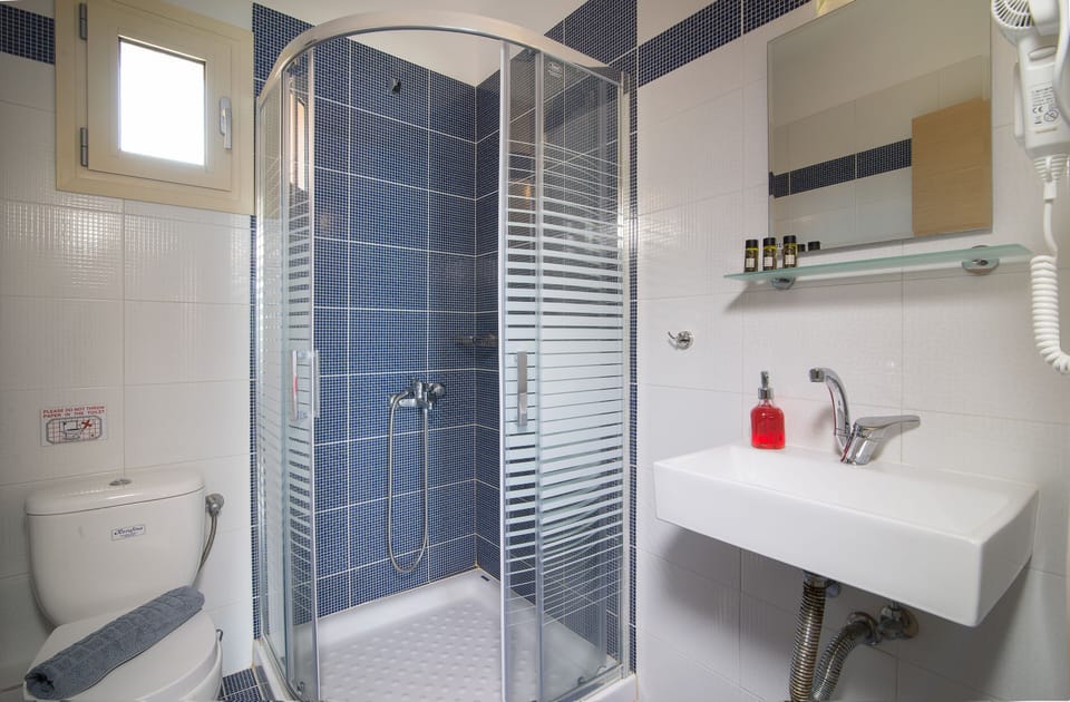 Deluxe Suite, Sea View | Bathroom shower