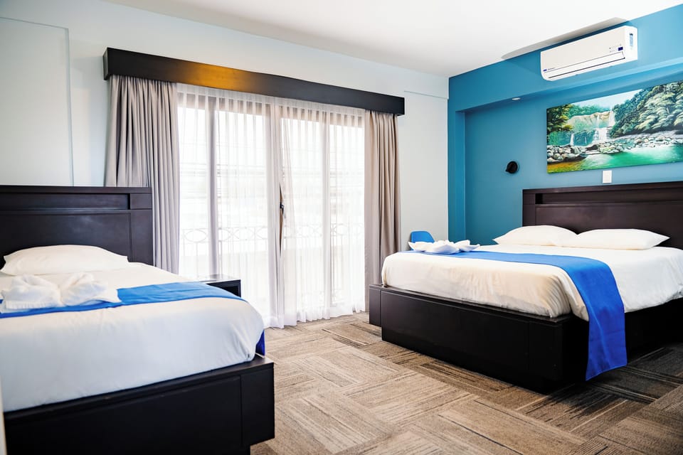 Superior Room, 2 Double Beds, Private Bathroom | In-room safe, free WiFi, bed sheets