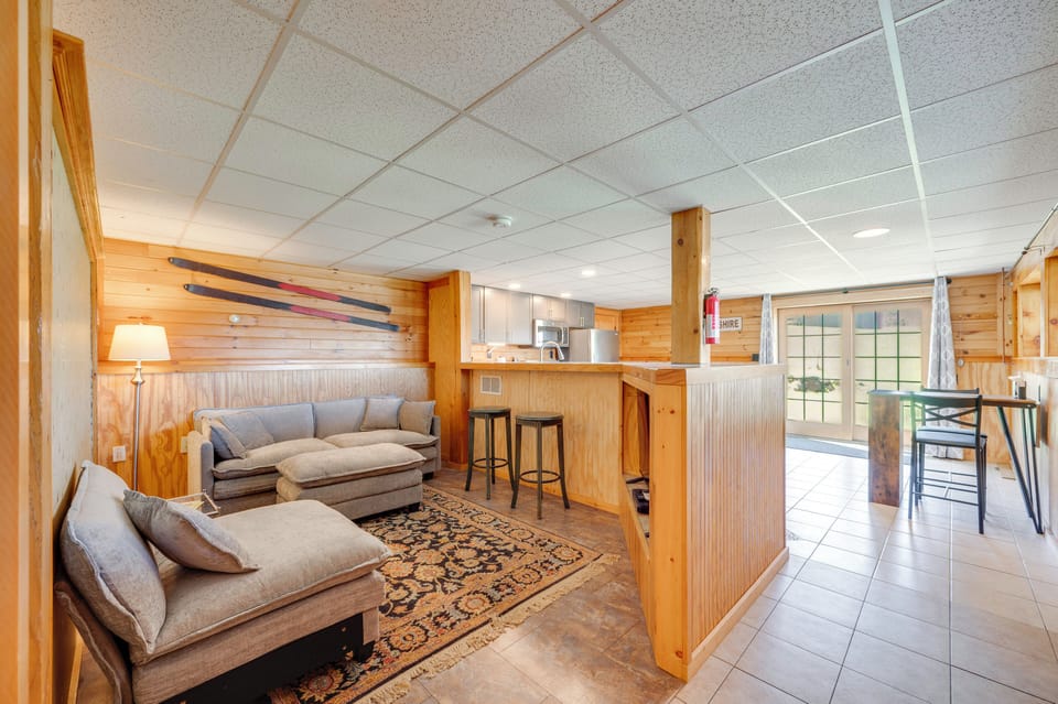 Living Room | Radiant Floor Heating | Window A/C Unit