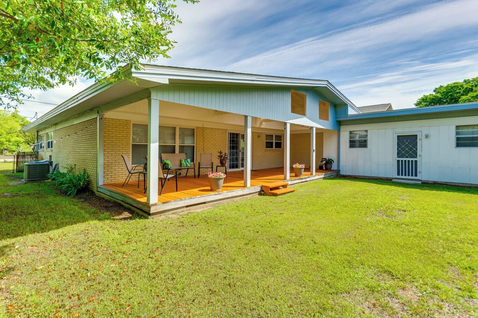 Exterior | Private Yard | Covered Porch w/ Seating