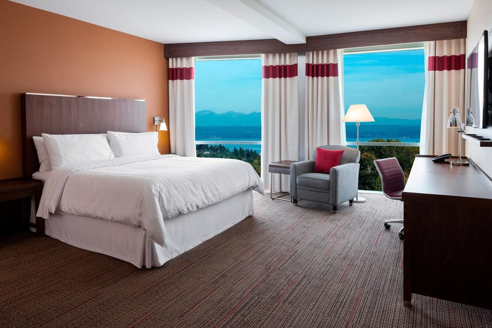 1 bedroom, hypo-allergenic bedding, pillowtop beds, in-room safe