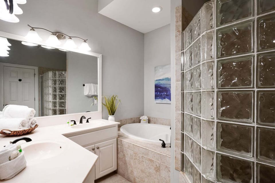 Master bathroom